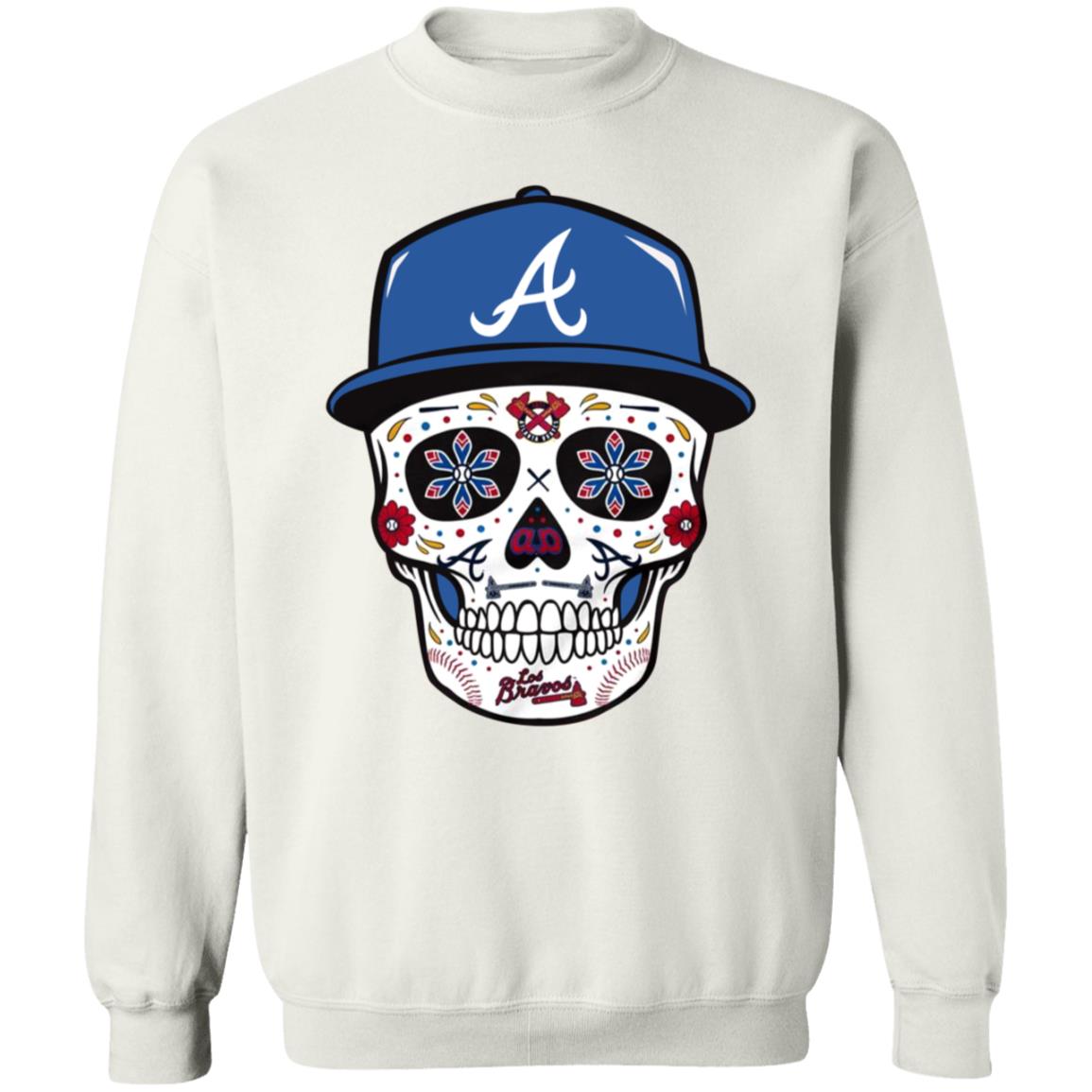 Atlanta Braves Sugar Skull Shirt Joc Pederson - Teechipus