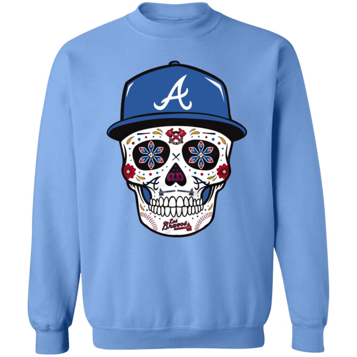 Atlanta Braves Sugar Skull Shirt Joc Pederson - Teechipus