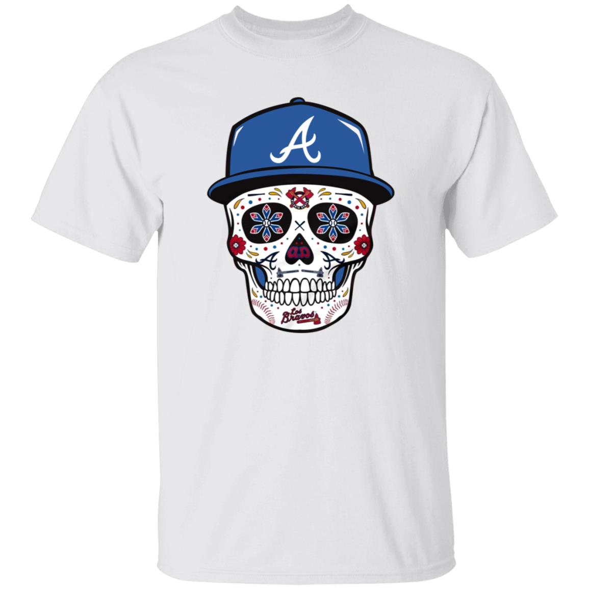 Atlanta Braves Sugar Skull Shirt Joc Pederson - Teechipus