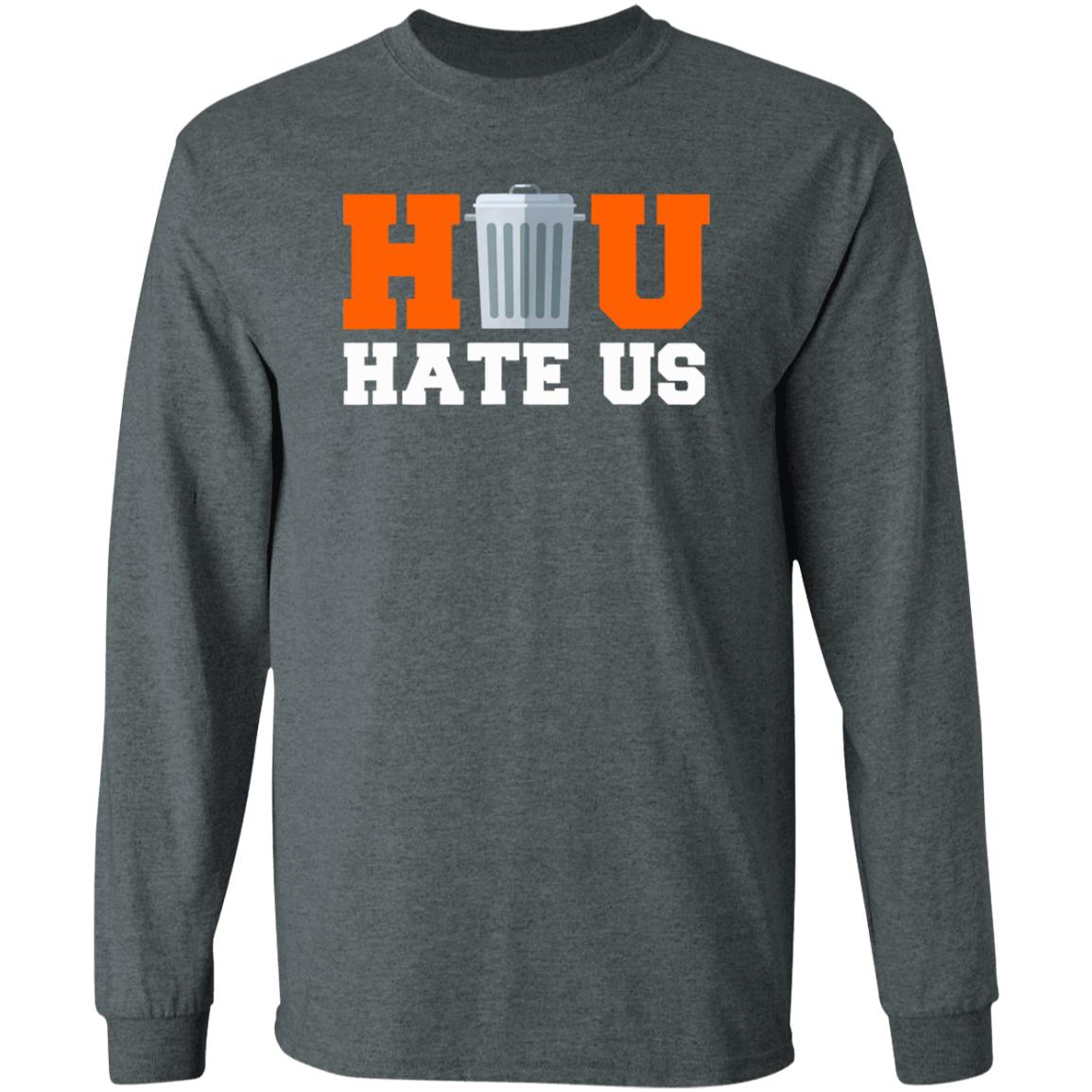 Hou Hate Us Trashcan Bang Houston Baseball Orgulloso Shirt - Teechipus