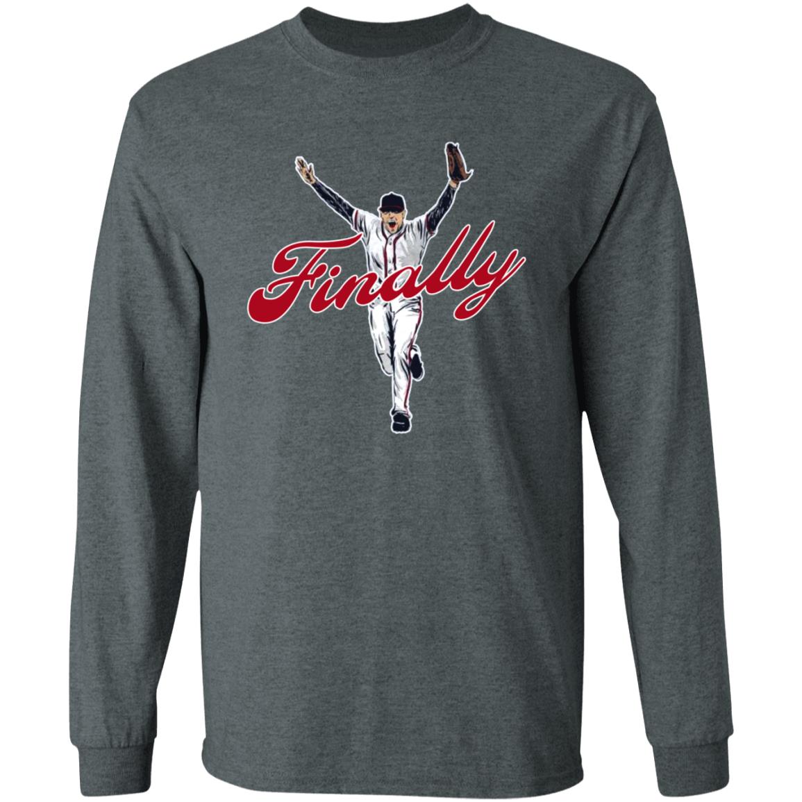 Atlanta Baseball Finally Shirt Barstool Sports - Teechipus