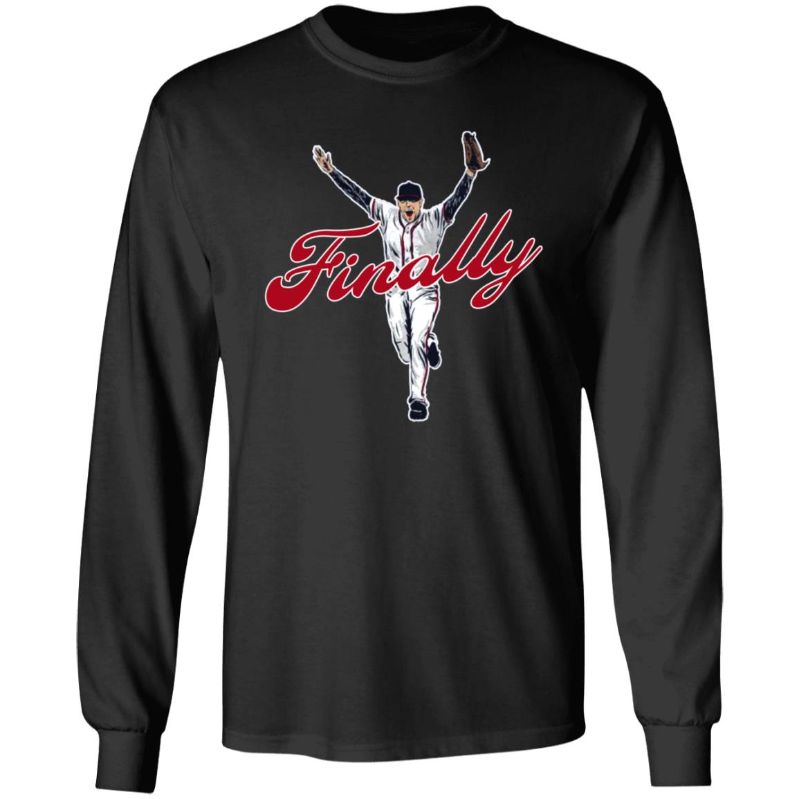 Atlanta Baseball Finally Shirt Barstool Sports - Teechipus