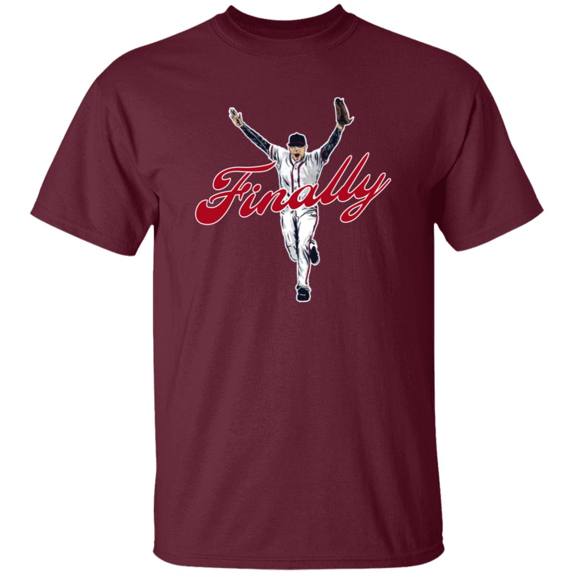 Atlanta Baseball Finally Shirt Barstool Sports - Teechipus