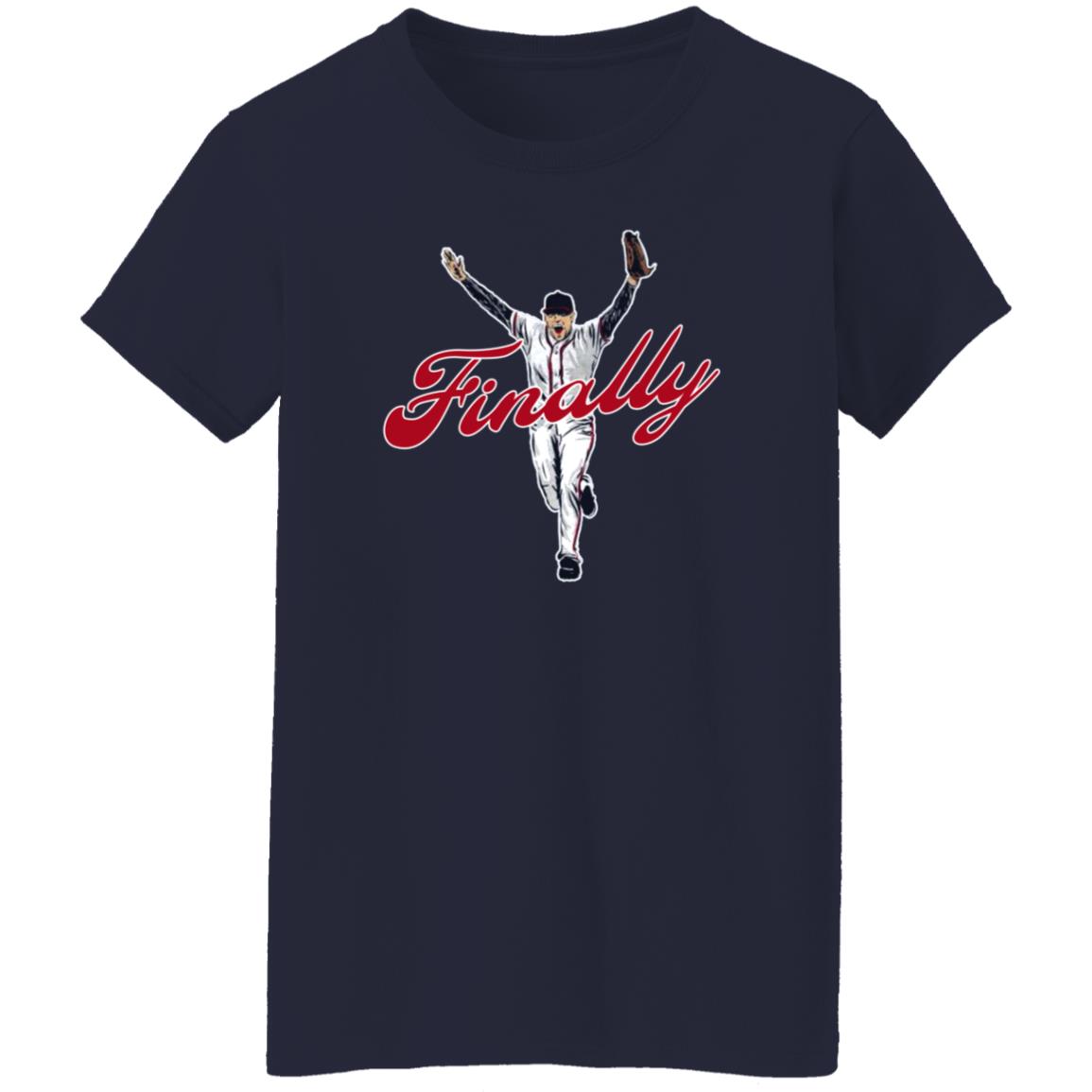 Atlanta Baseball Finally Shirt Barstool Sports - Teechipus