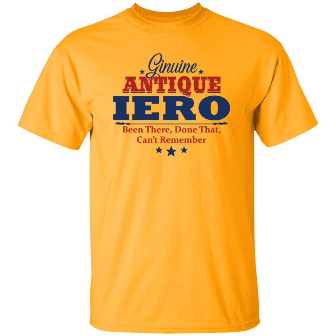 Genuine Antique Iero Shirt Genuine Antique Iero Been There Done That Can't Remember Shirt - Teechipus