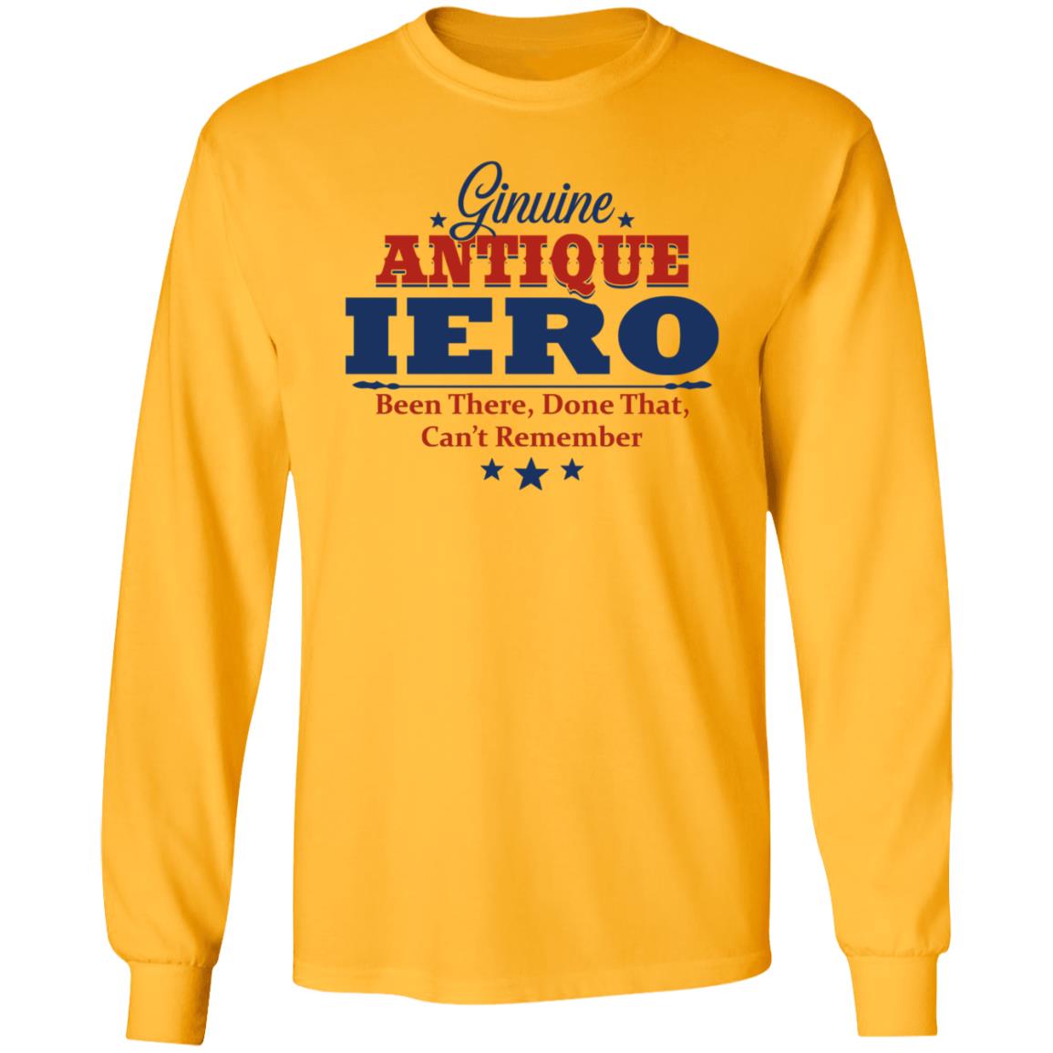 Genuine Antique Iero Shirt Genuine Antique Iero Been There Done That Can't Remember Shirt - Teechipus