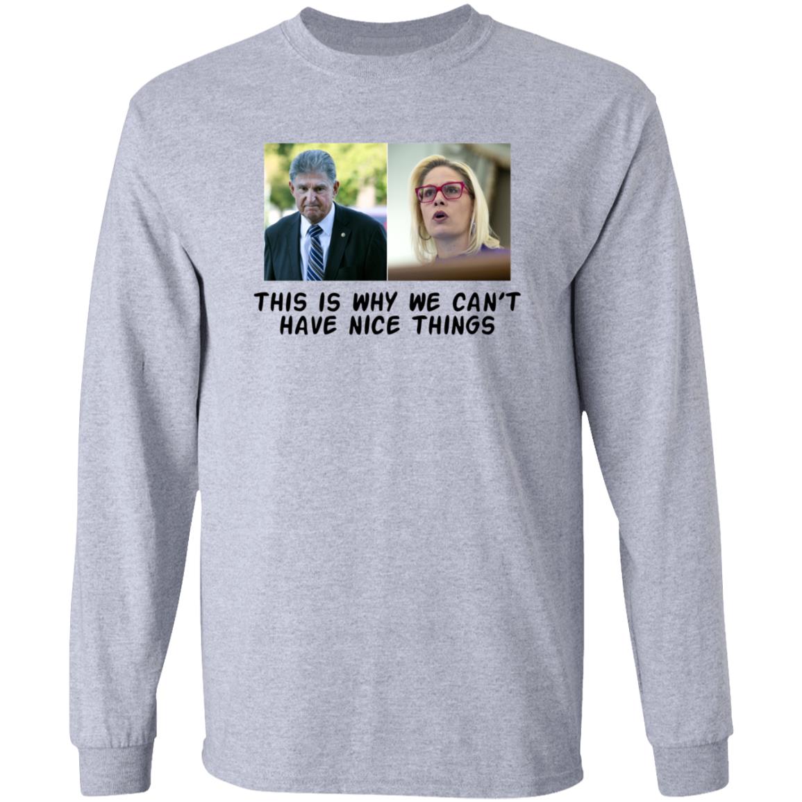 This Is Why We Can't Have Nice Things Shirt Hoodie Sweatshirt - Teechipus