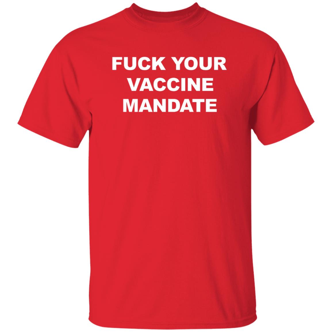 Fuck Your Vaccine Mandate Hoodie Derrick Gibson - Teechipus