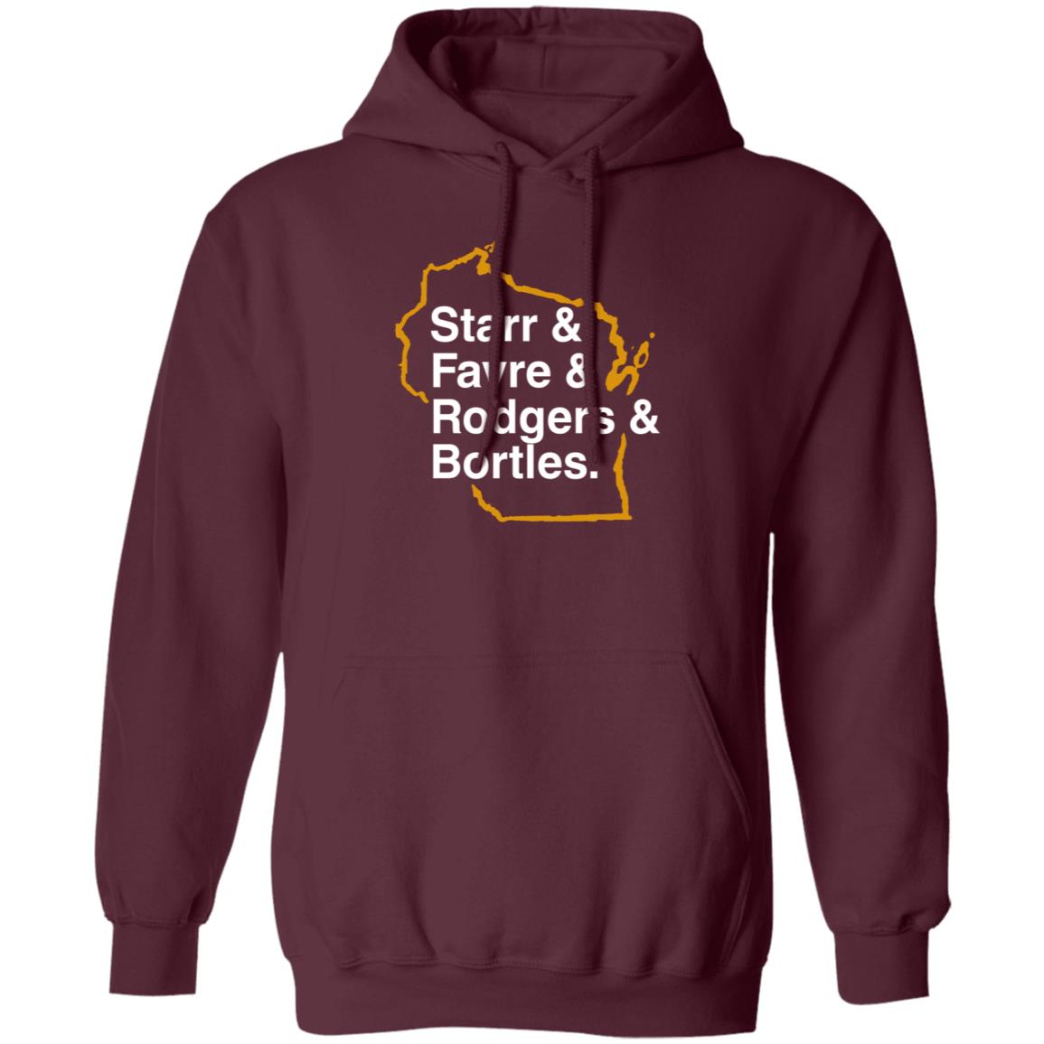 Starr And Favre And Rodgers And Bortles Shirt Barstoolsports Merch Gb List Shirt - Teechipus