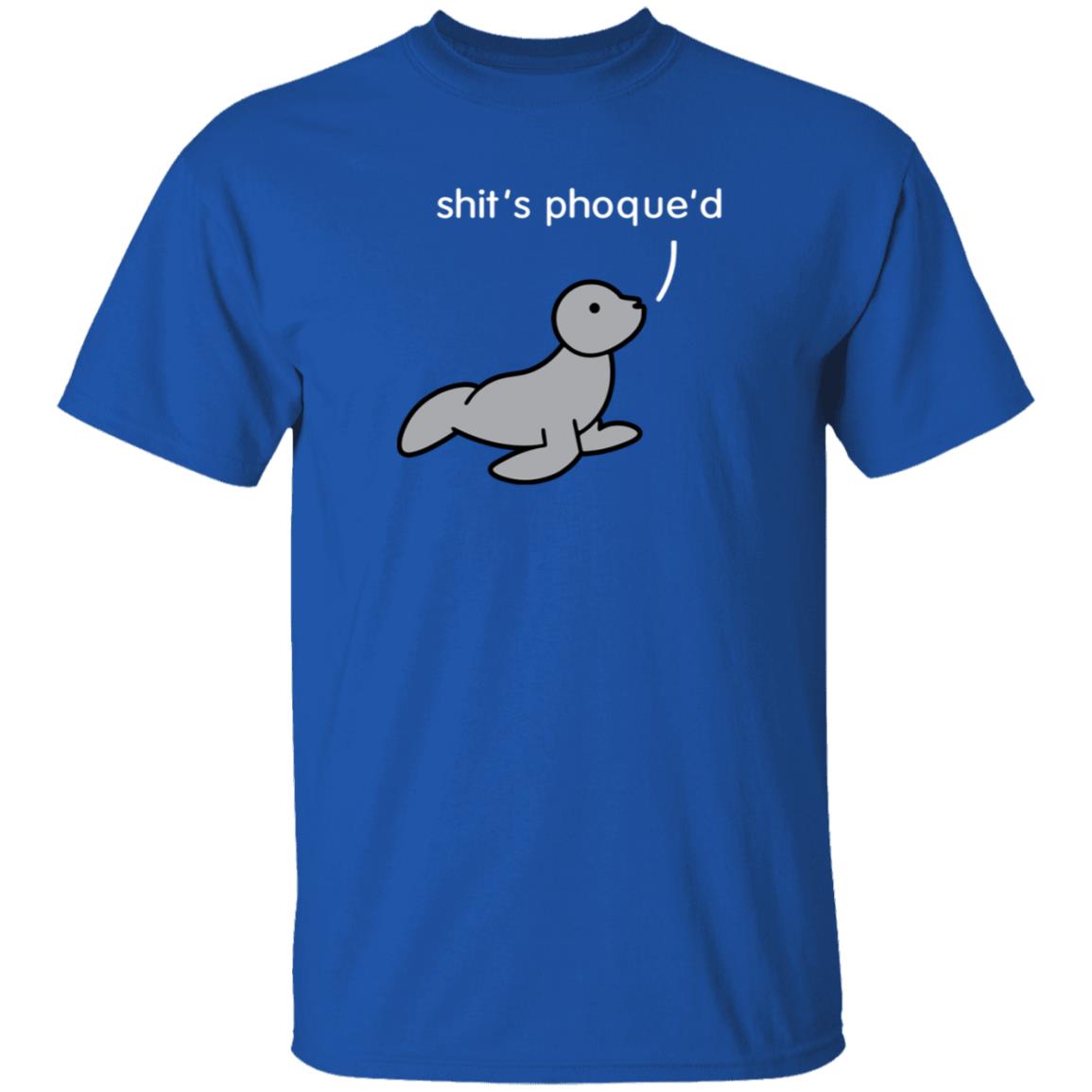 Shit's Phoque'd Shirt Hoodie Sweatshirt Dinosaur Shop - Teechipus