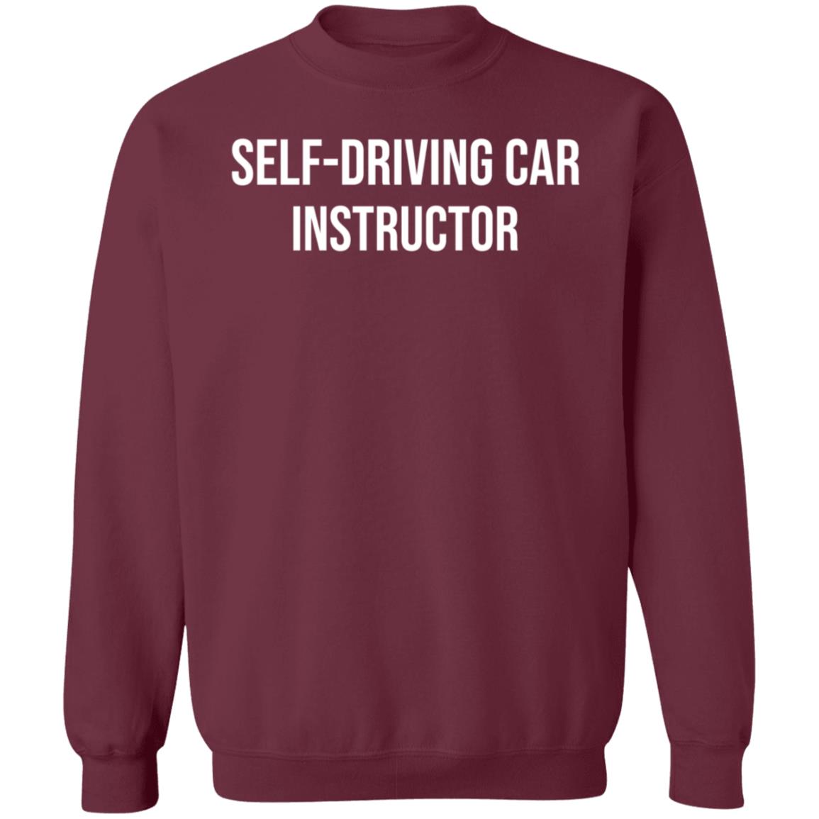 Self Driving Car Instructor Shirt Dirty Tesla Merch - Teechipus