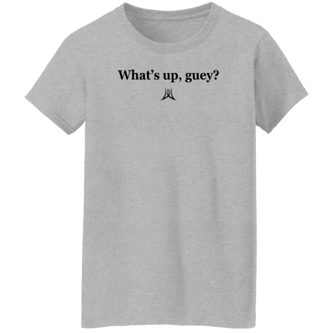 What's Up Guey Shirt Lonnie Walker Iv's What's Up Guey Shirt Pwrfwd Shop - Teechipus