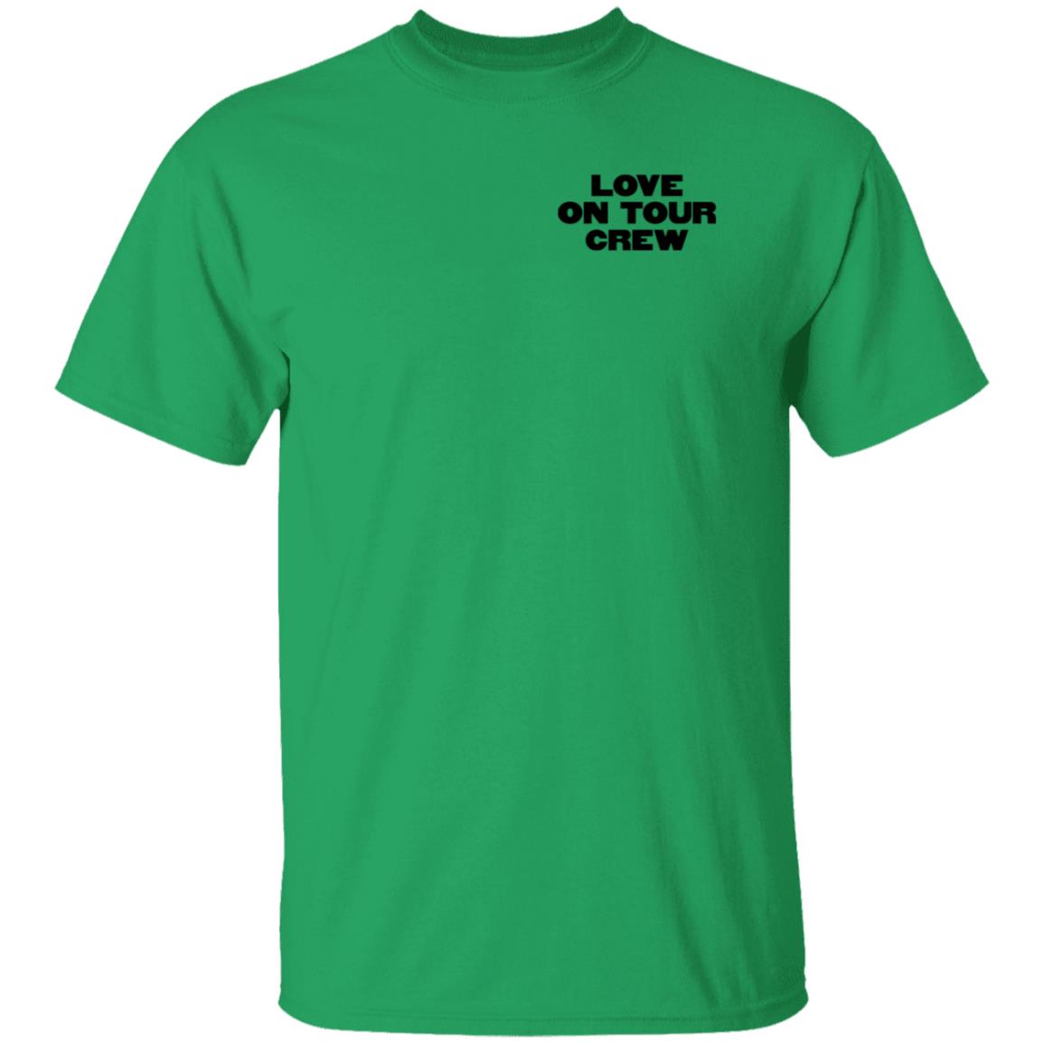 Love On Tour Crew Shirt Hstyles Store Love On Tour Crew Shirt Hoodie Sweatshirt - Teechipus