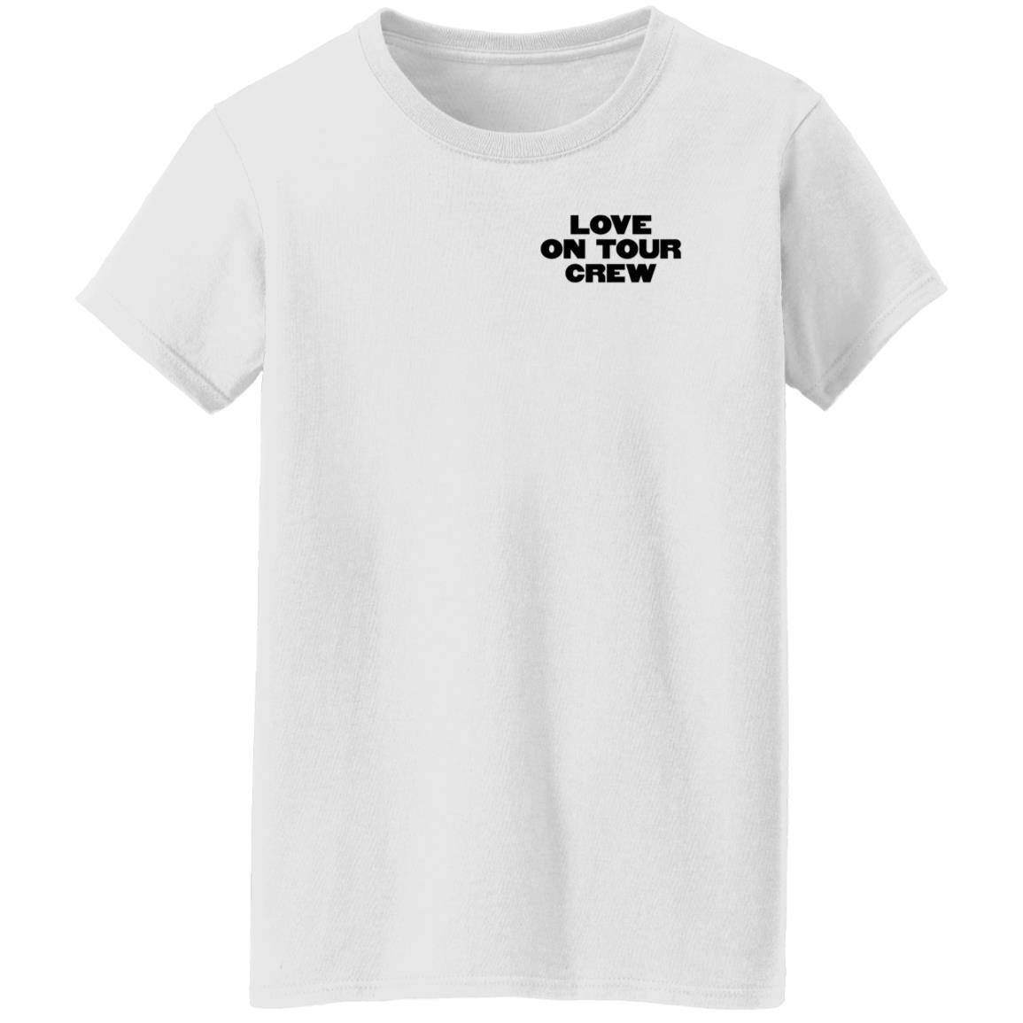 Love On Tour Crew Shirt Hstyles Store Love On Tour Crew Shirt Hoodie Sweatshirt - Teechipus