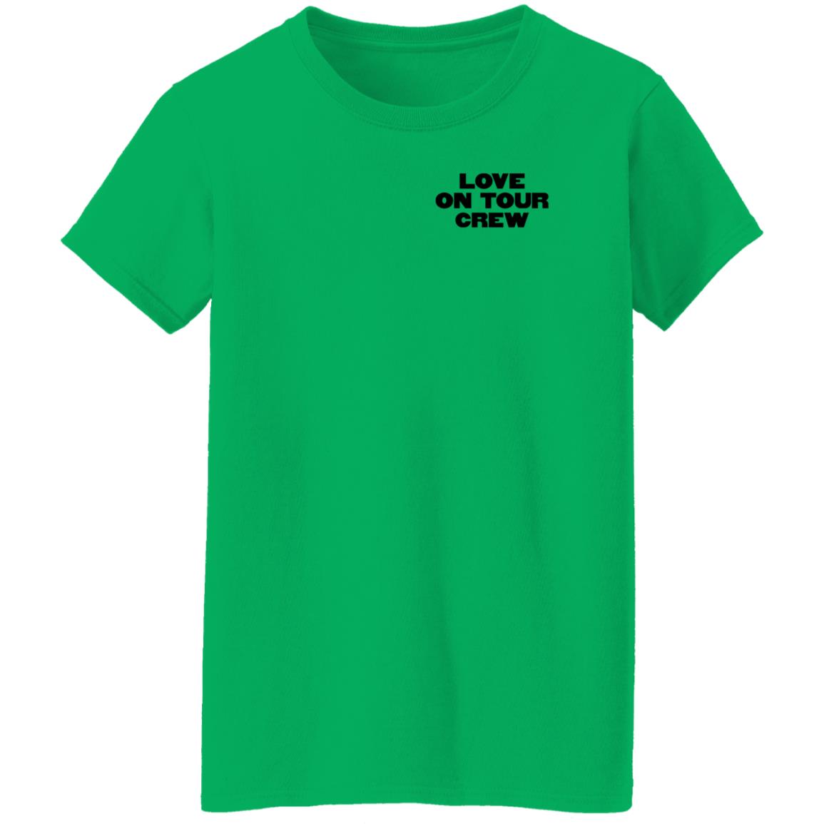 Love On Tour Crew Shirt Hstyles Store Love On Tour Crew Shirt Hoodie Sweatshirt - Teechipus