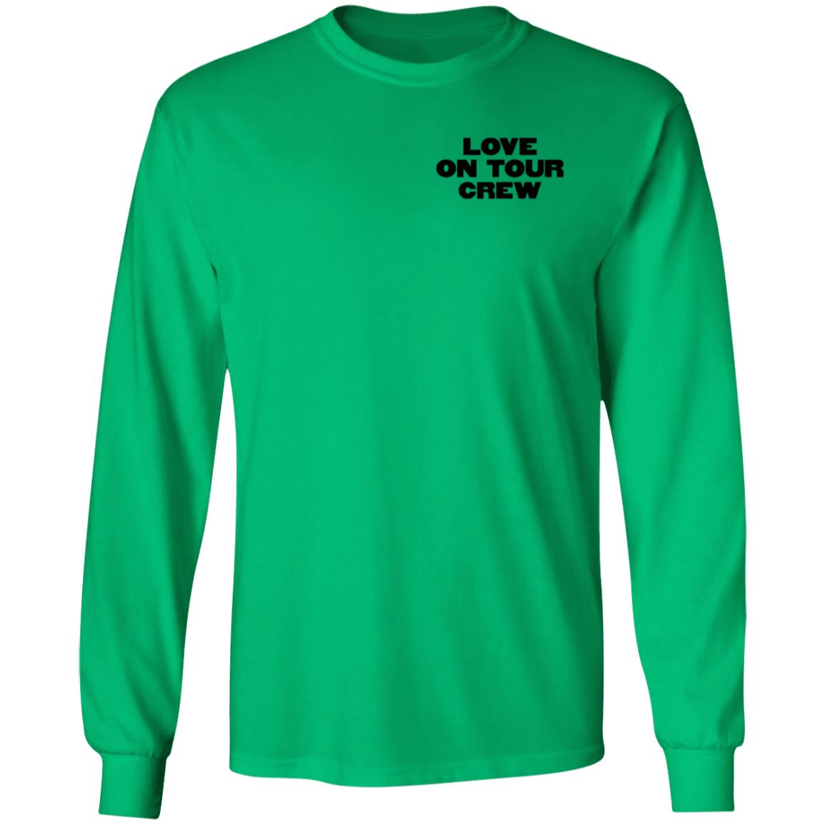 Love On Tour Crew Shirt Hstyles Store Love On Tour Crew Shirt Hoodie Sweatshirt - Teechipus