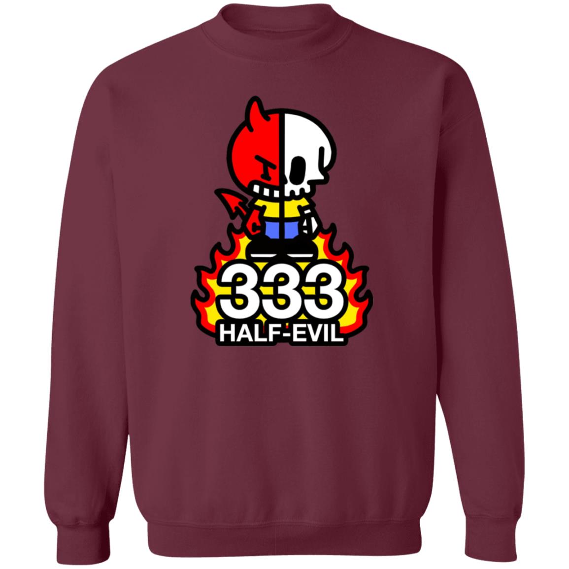 333 Half Evil Shirt Half Evil Merch - Teechipus