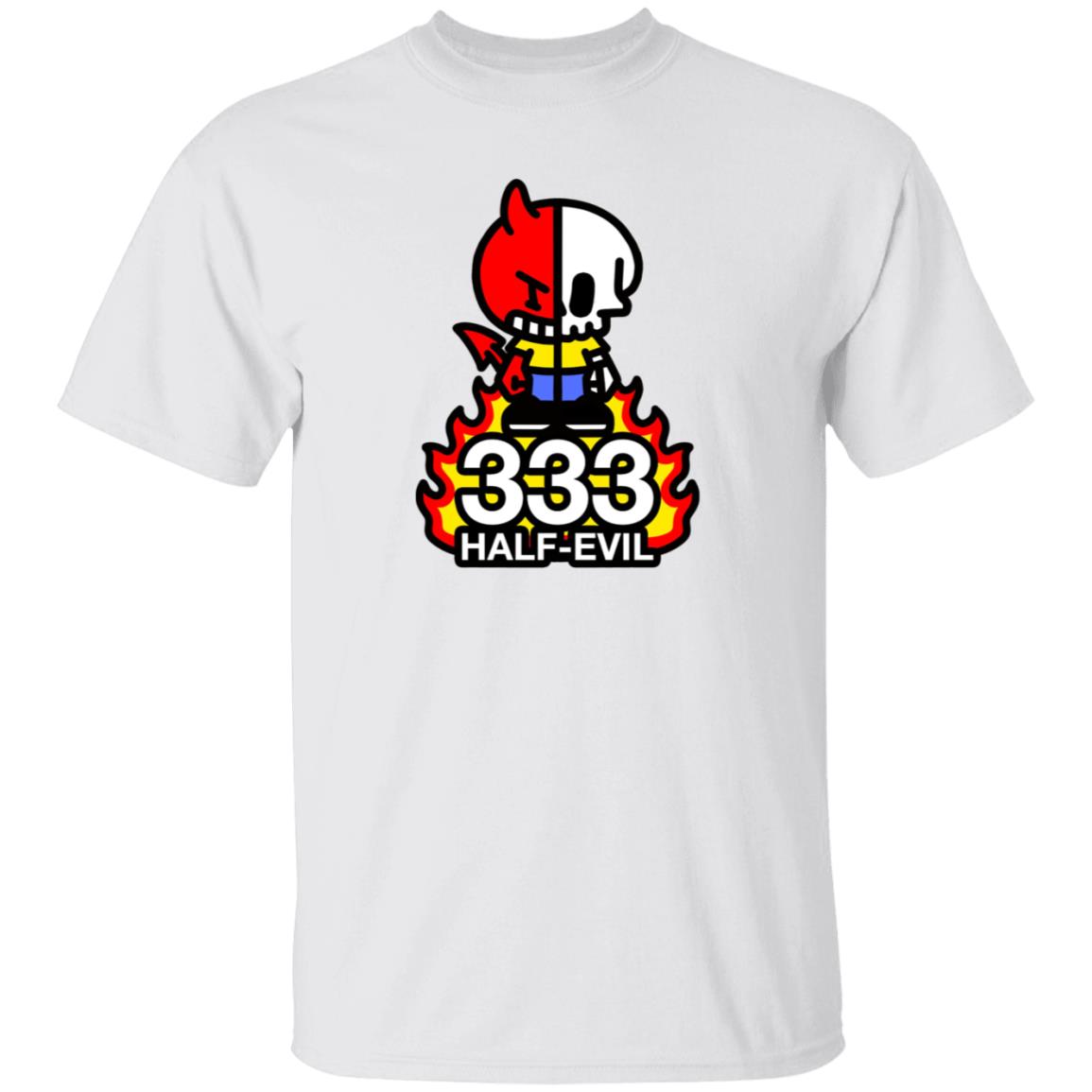 333 Half Evil Shirt Half Evil Merch - Teechipus