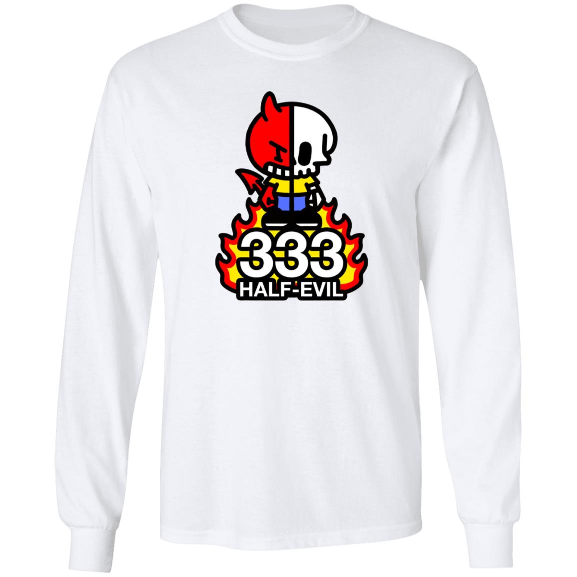 333 Half Evil Shirt Half Evil Merch - Teechipus