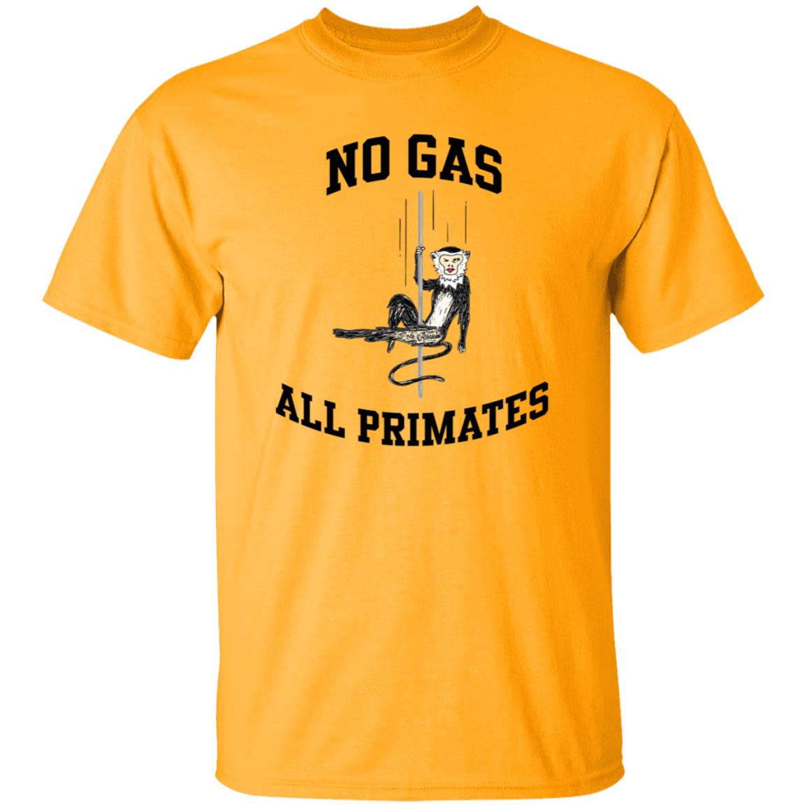 No Gas All Primates Shirt Barstool Texas A&M No Gas All Primates Shirt - Teechipus