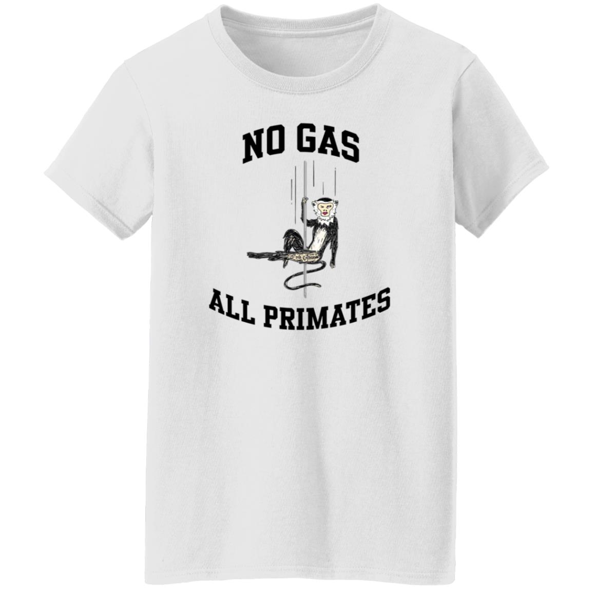 No Gas All Primates Shirt Barstool Texas A&M No Gas All Primates Shirt - Teechipus