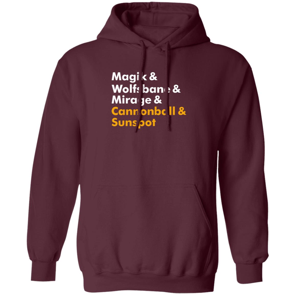 Mutants Magik & Wolfsbane & Mirage & Cannonball & Sunspot Shirt Hoodie Sweatshirt - Teechipus