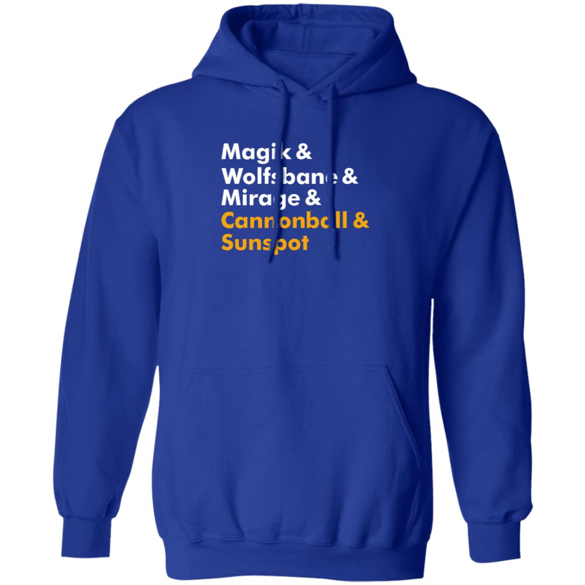 Mutants Magik & Wolfsbane & Mirage & Cannonball & Sunspot Shirt Hoodie Sweatshirt - Teechipus