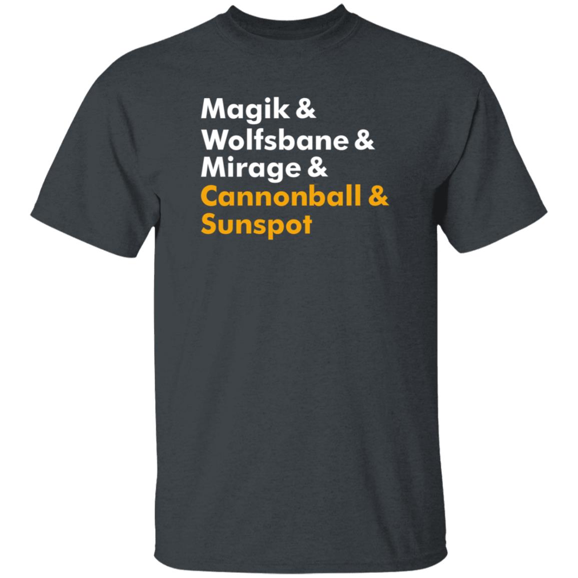Mutants Magik & Wolfsbane & Mirage & Cannonball & Sunspot Shirt Hoodie Sweatshirt - Teechipus