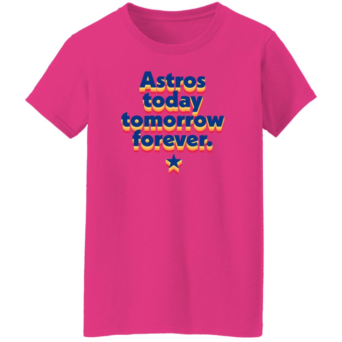 Astros Today Tomorrow Forever RB Shirt Hoodie Sweatshirt - Teechipus
