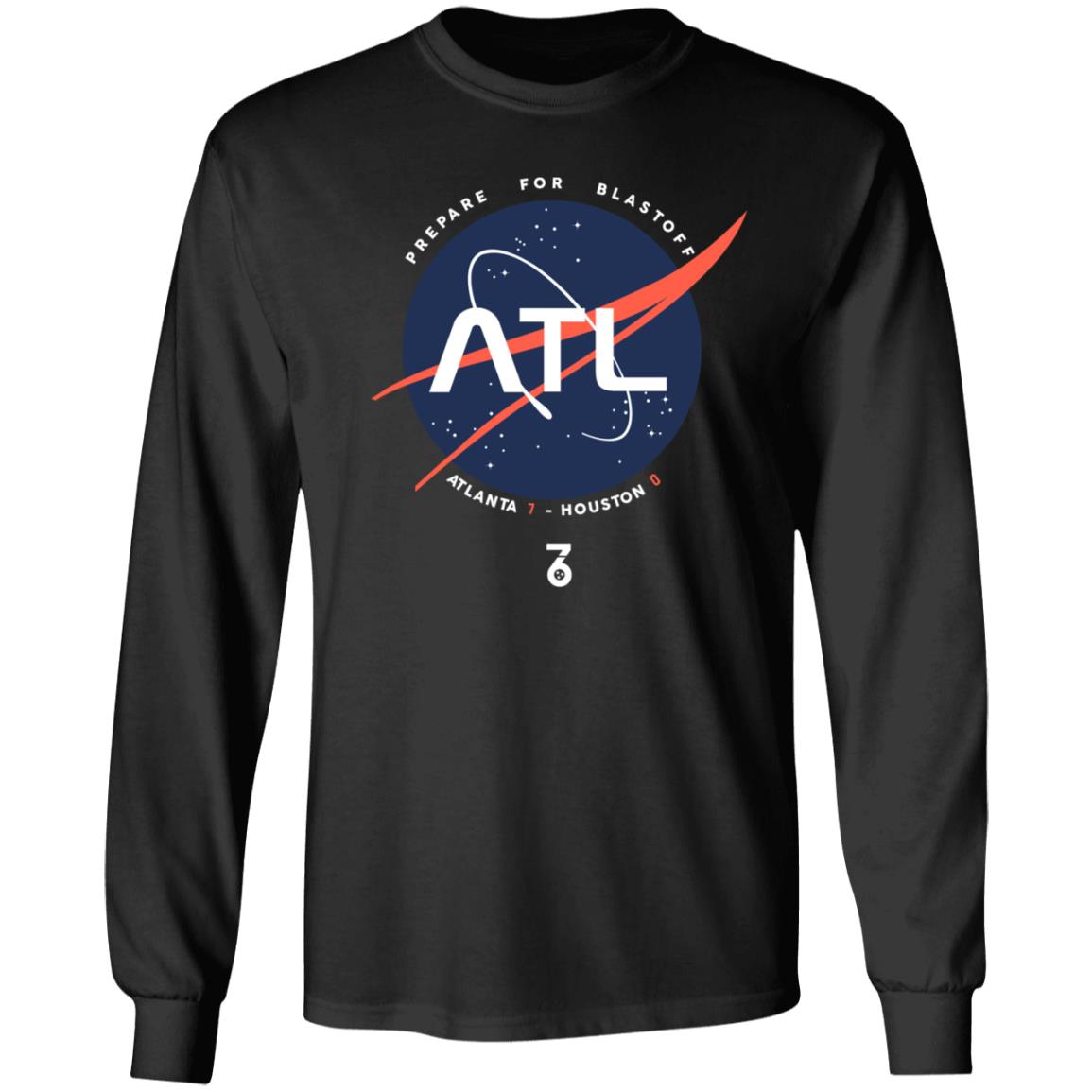The Seven Six Merch Nasa Atlanta Braves Shirt Shane Kimbrough - Teechipus