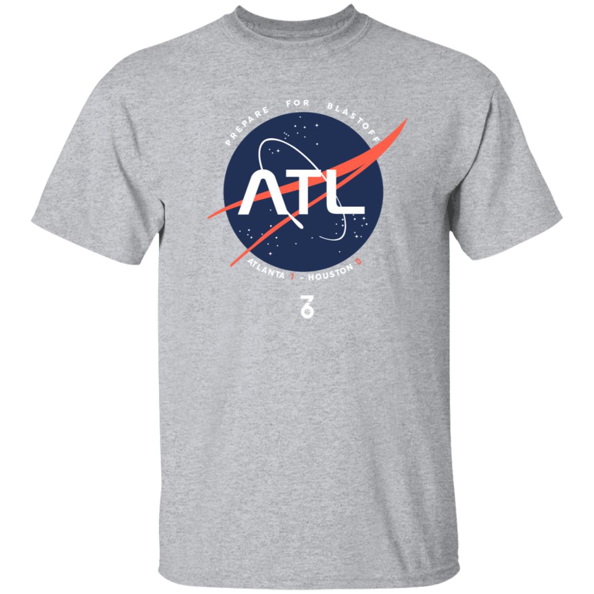 The Seven Six Merch Nasa Atlanta Braves Shirt Shane Kimbrough - Teechipus