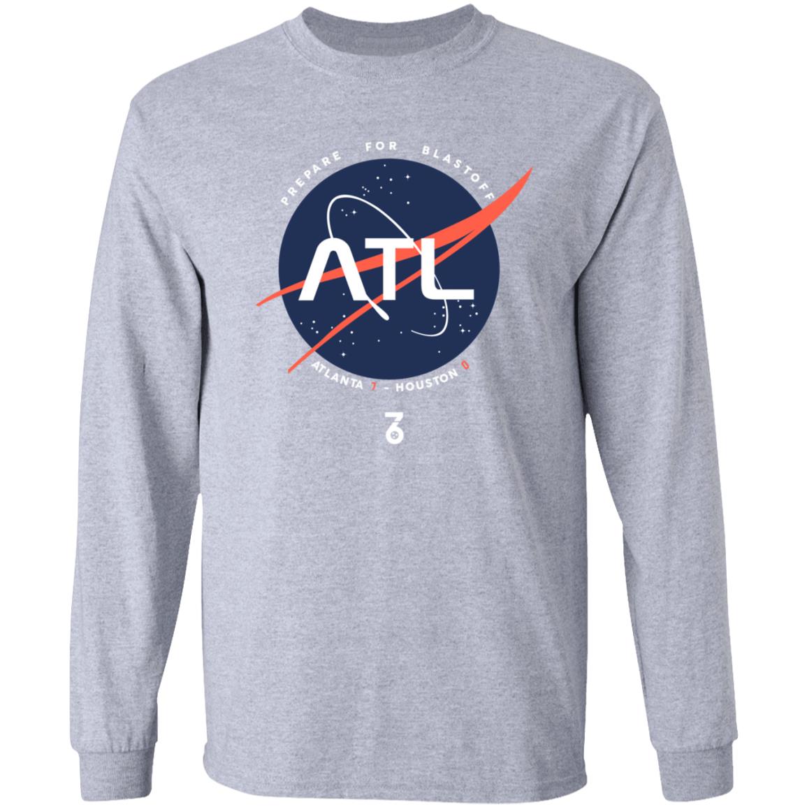 The Seven Six Merch Nasa Atlanta Braves Shirt Shane Kimbrough - Teechipus