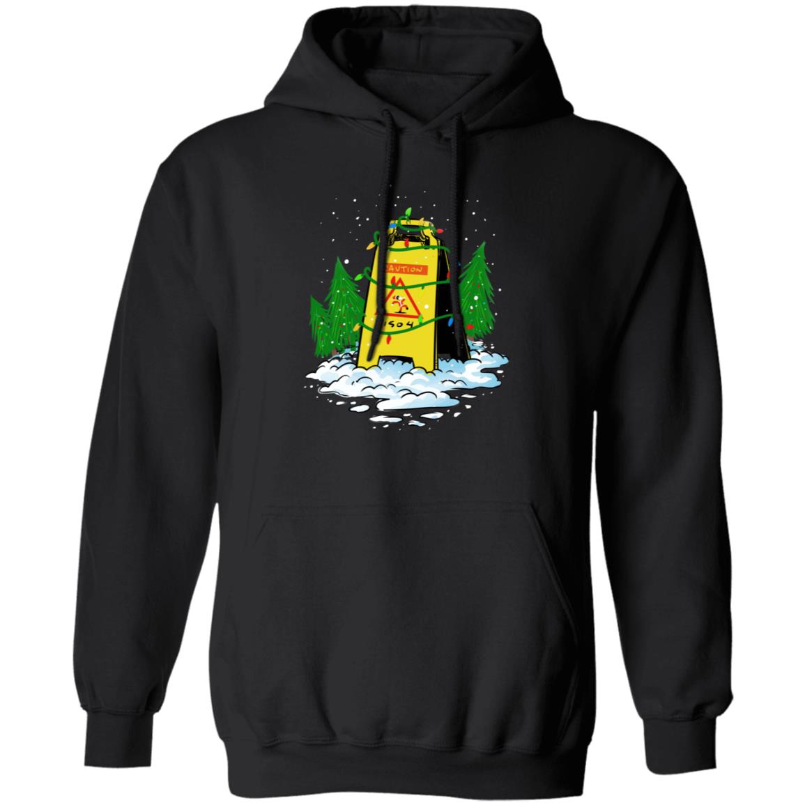 Piso4 Wet Floor Sign Merry Christmas Hoodie Piso4 Merch - Teechipus