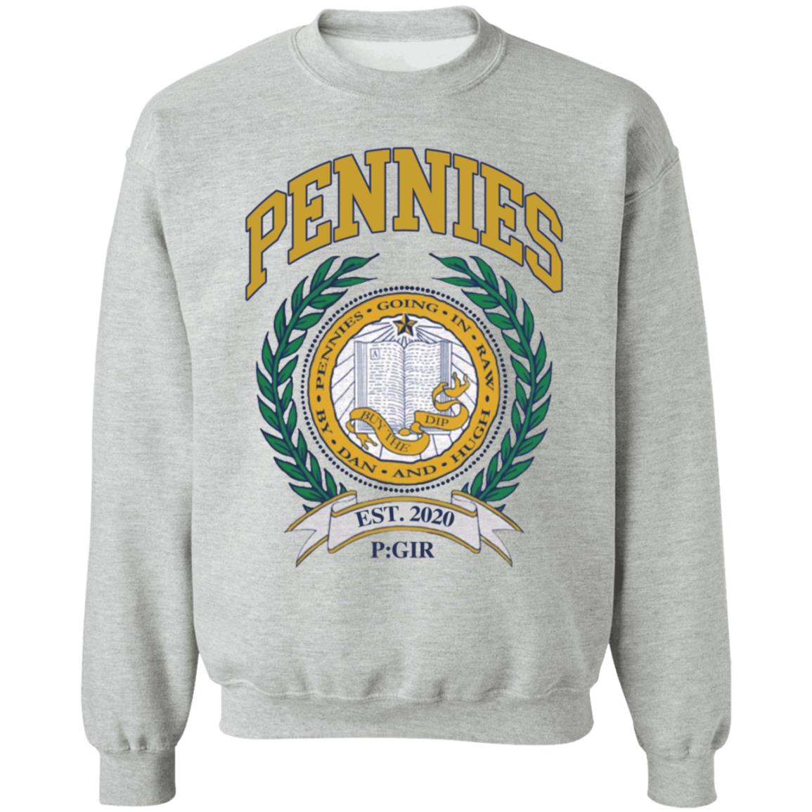 Pennies Champion Crewneck Pgir Store - Teechipus