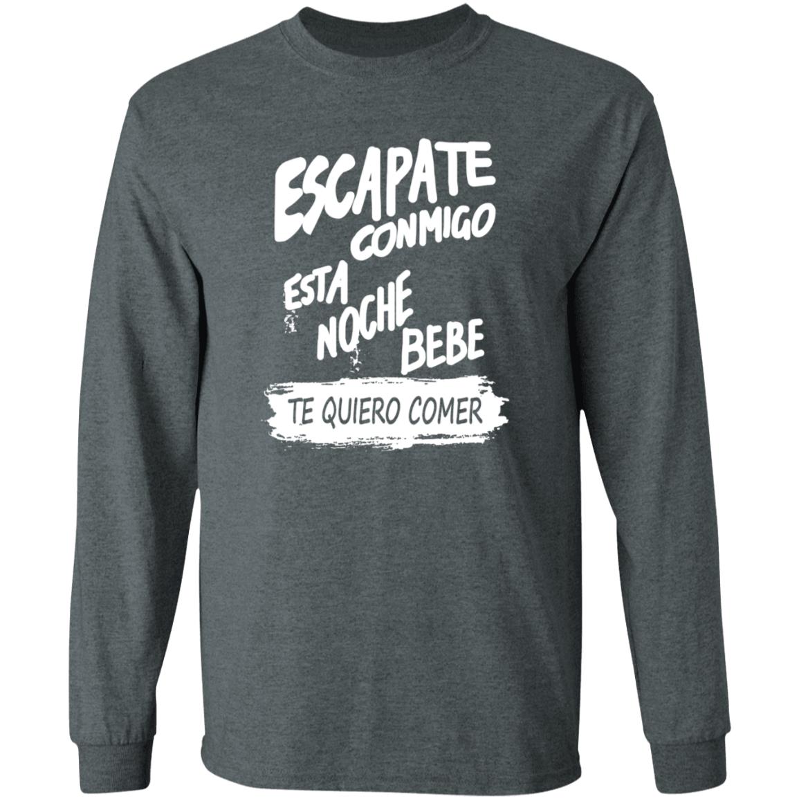 Escapate Conmigo Esta Noche Bebe Shirt Hoodie Sweatshirt - Teechipus