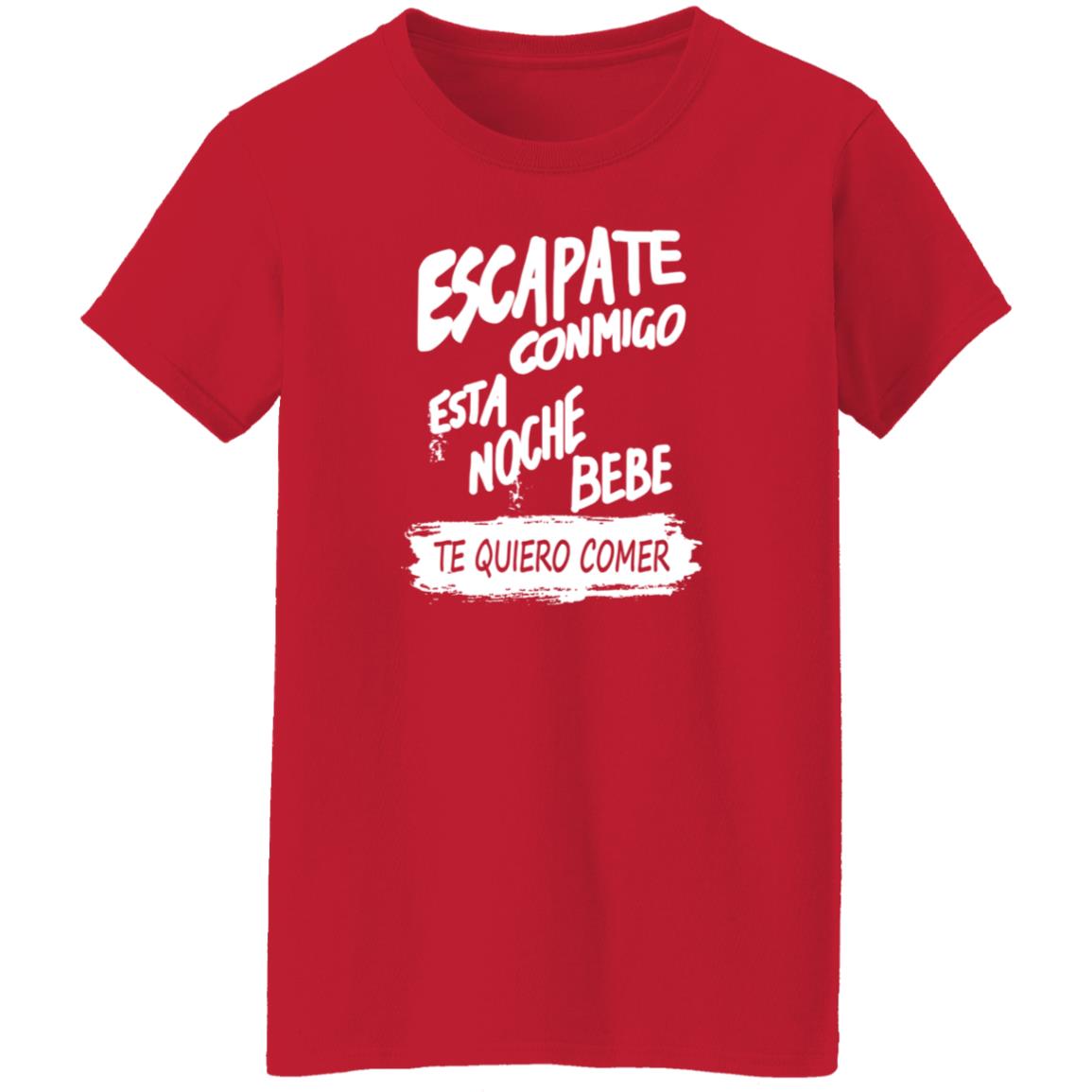 Escapate Conmigo Esta Noche Bebe Shirt Hoodie Sweatshirt - Teechipus