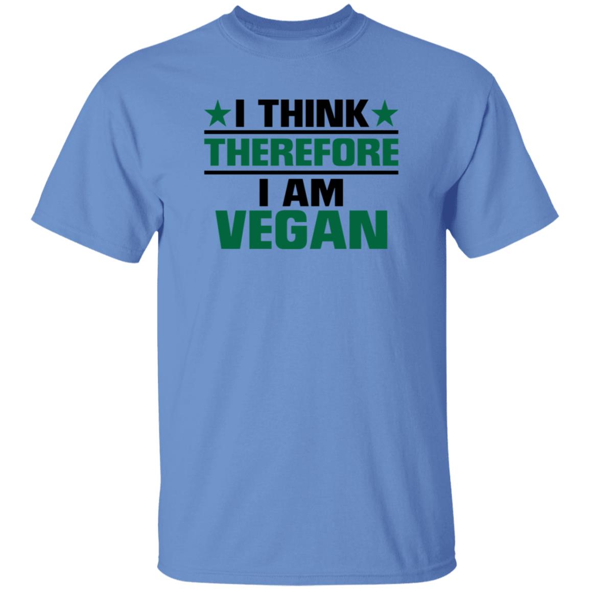 I Think Therefore I Am Vegan Shirt Hoodie Sweatshirt - Teechipus