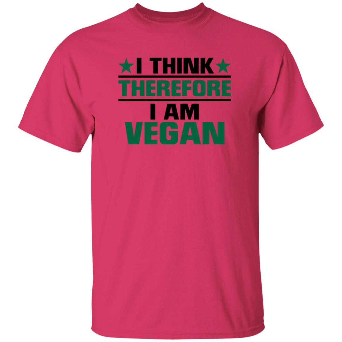 I Think Therefore I Am Vegan Shirt Hoodie Sweatshirt - Teechipus