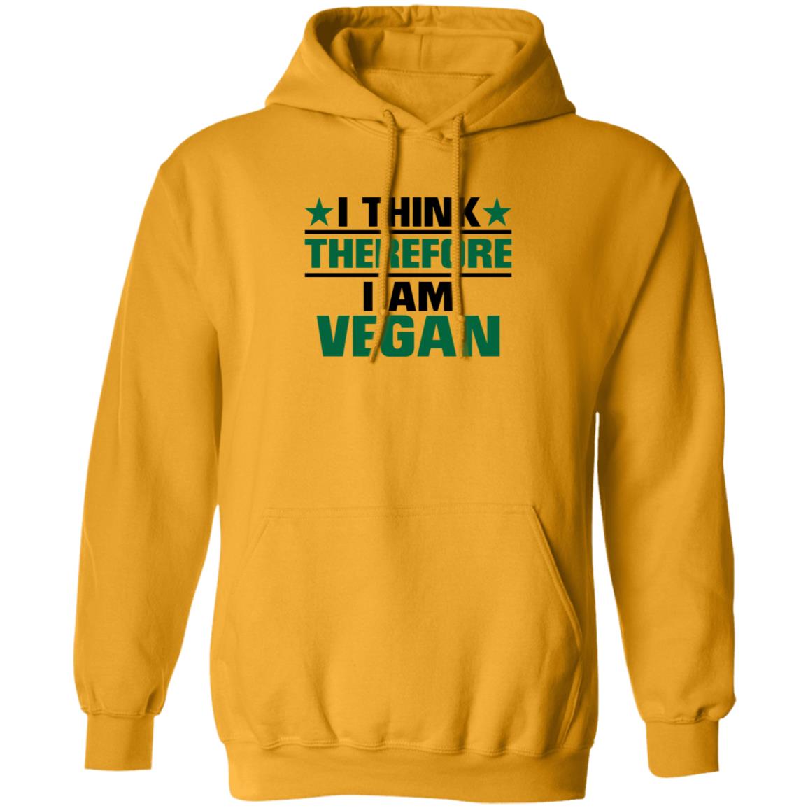 I Think Therefore I Am Vegan Shirt Hoodie Sweatshirt - Teechipus