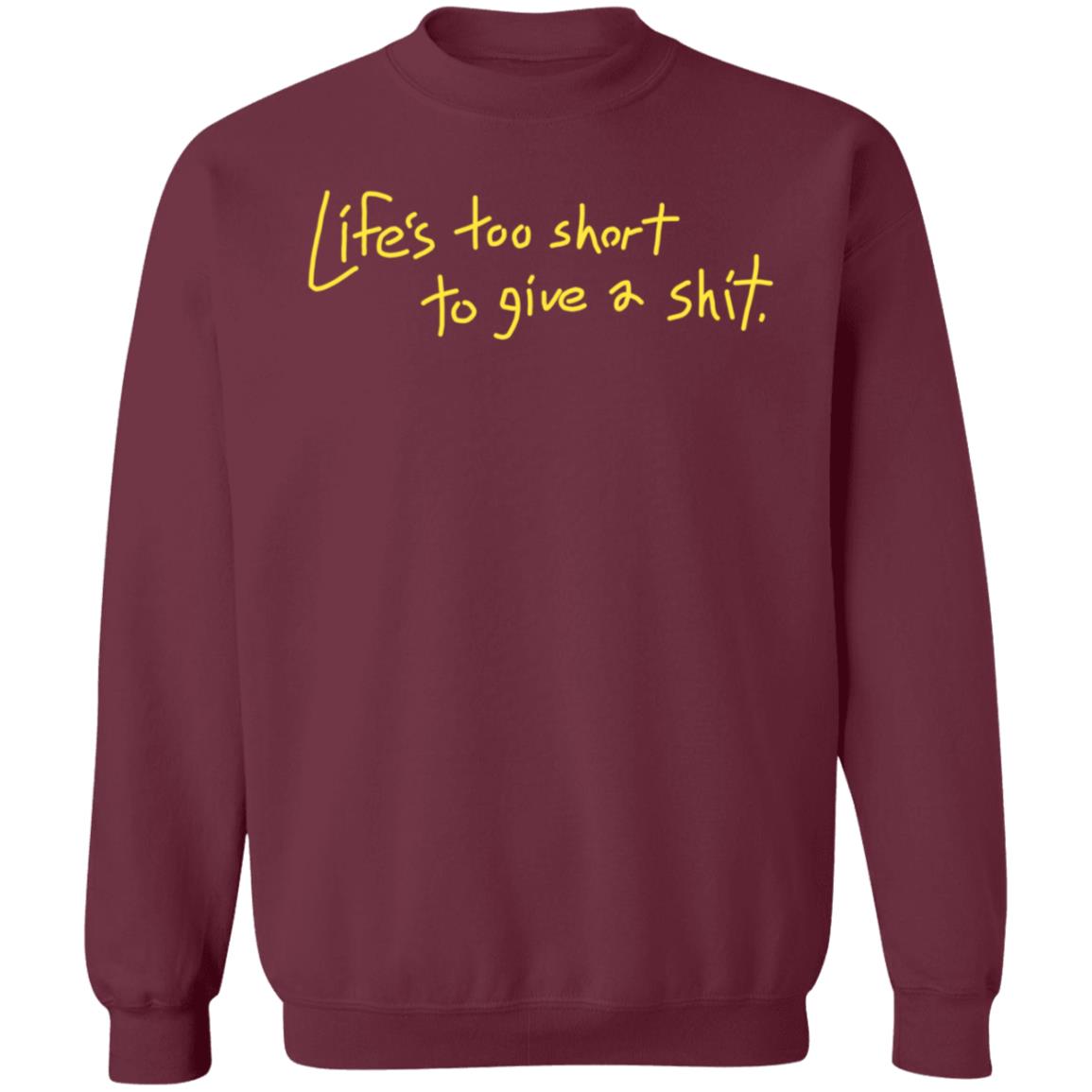 Geoff Ramsey Life's Too Short To Give A Shit Hoodie Rooster Teeth Store - Teechipus