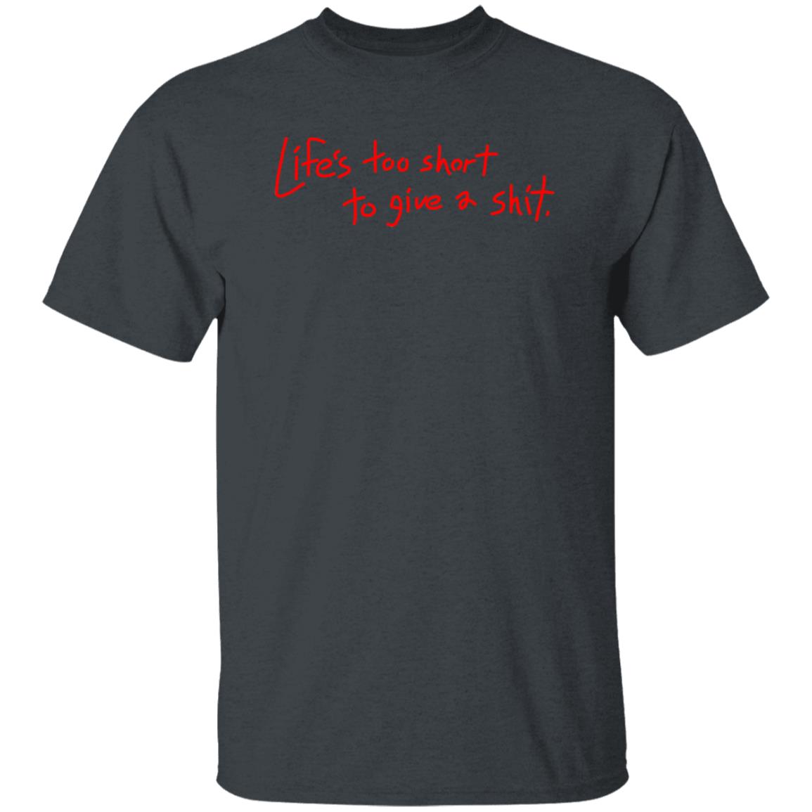 Geoff Ramsey Life's Too Short To Give A Shit Shirt Rooster Teeth Store - Teechipus