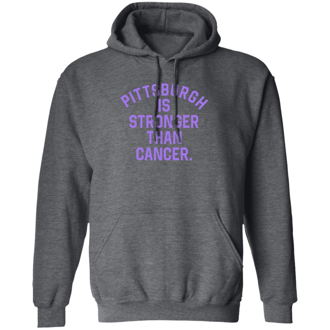 Hockey Stronger Than Cancer Shirt Steel City Merch Pittsburgh Is Stronger Than Cancer Shirt - Teechipus