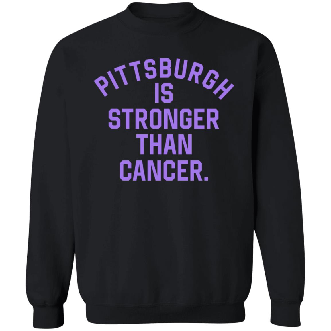 Hockey Stronger Than Cancer Shirt Steel City Merch Pittsburgh Is Stronger Than Cancer Shirt - Teechipus