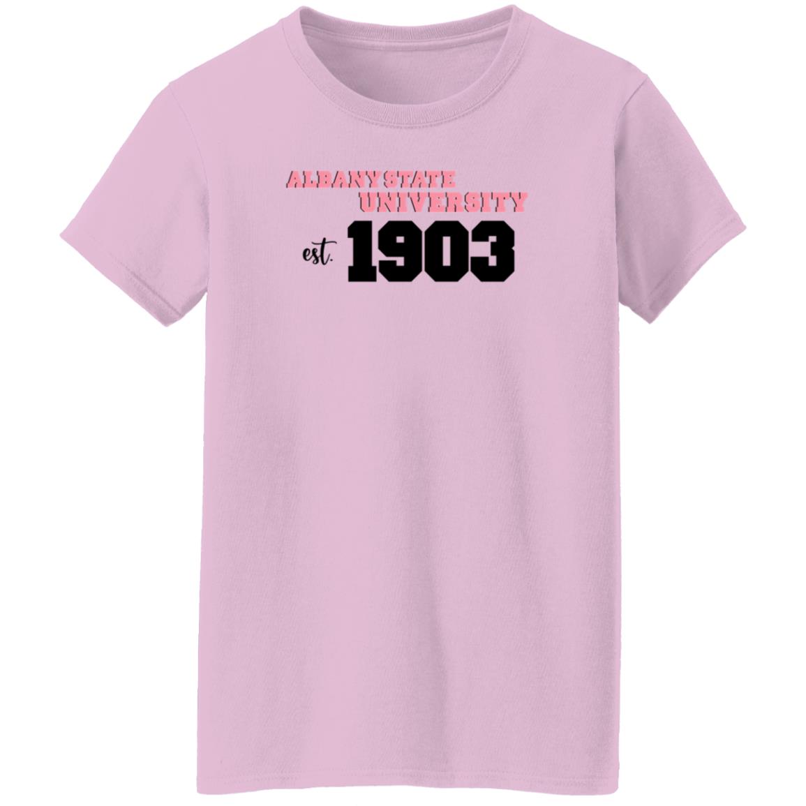 Albany State University Est 1903 Long Sleeve T Shirt Minahballout Albany State University Est 1903 Shirt Hoodie Sweatshirt - Teechipus