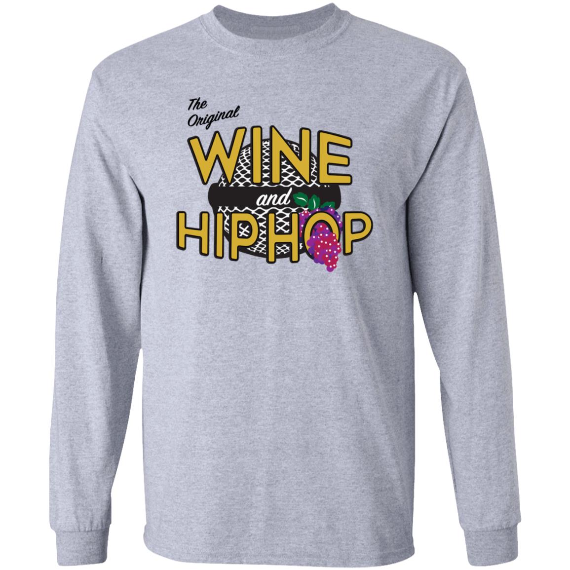 The Original Wine The Hiphop Hoodie Shirt Sweatshirt Wineandhiphop Store - Teechipus