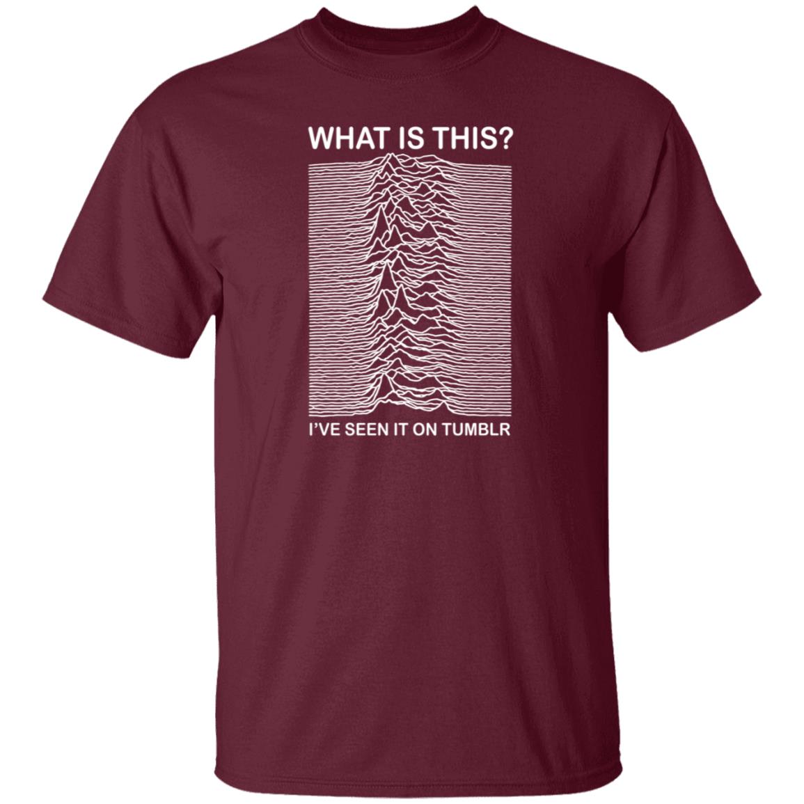 What Is This I've Seen It On Tumblr Shirt Adamjk Store What Is This I've Seen It On Tumblr Shirt Hoodie Sweatshirt - Teechipus
