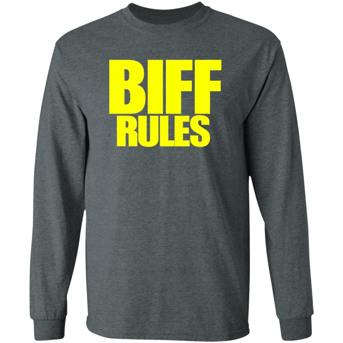 Pro Wrestling Tees Merch Biff Rules Shirt Hoodie Sweatshirt - Teechipus