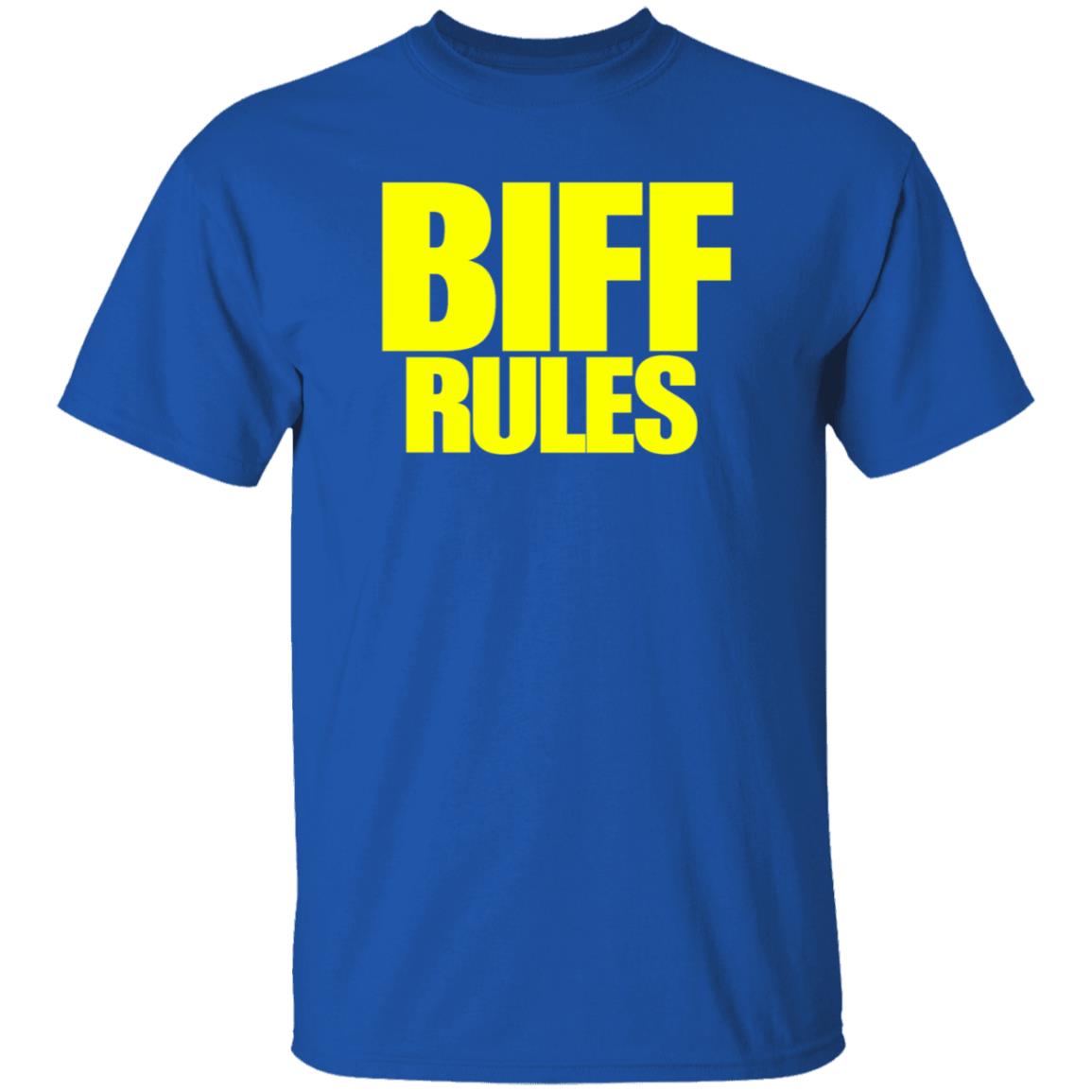Pro Wrestling Tees Merch Biff Rules Shirt Hoodie Sweatshirt - Teechipus