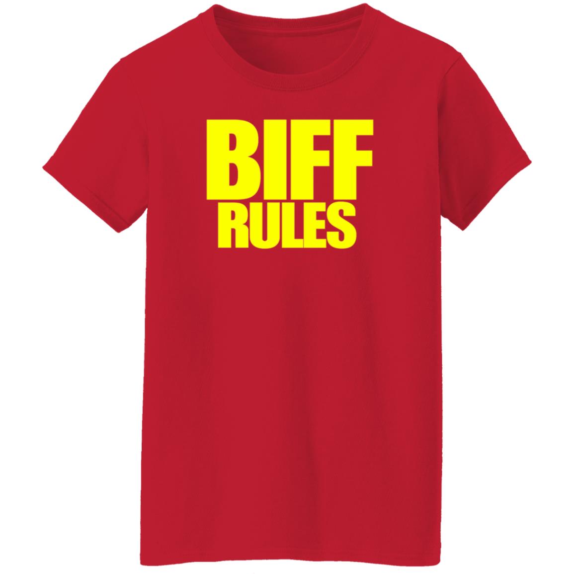 Pro Wrestling Tees Merch Biff Rules Shirt Hoodie Sweatshirt - Teechipus
