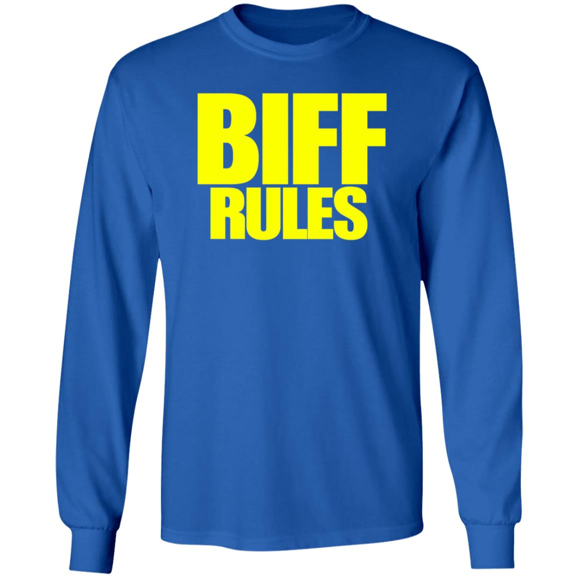 Pro Wrestling Tees Merch Biff Rules Shirt Hoodie Sweatshirt - Teechipus